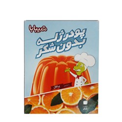 پودر ژله پرتقال بدون شکر شیبابا 30 گرمی