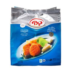 ناگت مرغ و پنیر پخته منجمد ب.آ  950 گرمی