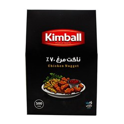 ناگت گوشت مرغ 70 درصد کیمبال 500 گرمی