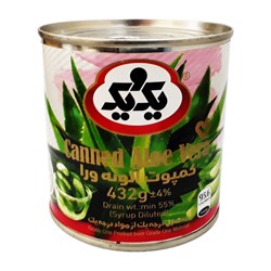 کمپوت آلوئه ورا یک و یک 432 گرمی