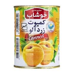 کمپوت زردآلو خوشاب 350 گرمی
