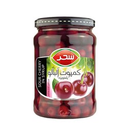 کمپوت آلبالو سحر 650 گرمی