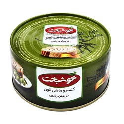 کنسرو ماهی در روغن زیتون خوشبخت 180 گرمی