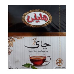 چای کیسه ای هایلی مدل رویال بسته 100 عددی