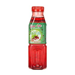 نوشیدنی بدون گاز آلوئه ورا و انار جینوورا 1000 میلی لیتری