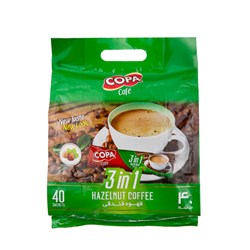 قهوه فندقی کوپا مدل 3in1 بسته 40 عددی