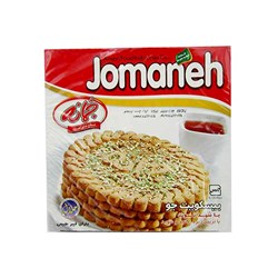 بیسکویت شهد توت با تزئین زیره و کنجد و شوید جمانه 380 گرمی