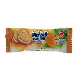 بیسکویت کرمدار با طعم پرتقال مینو 38 گرمی