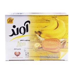  بیسکویت آوند با طعم موز 630 گرمی
