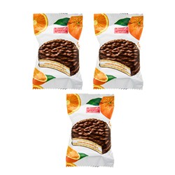 بیسکویت روکشدار پرتقالی شیرین عسل 25 گرمی بسته 60 عددی