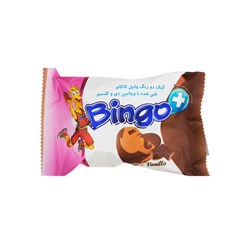 کیک قلبی دورنگ وانیل کاکائو بینگو پلاس 35 گرمی