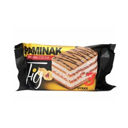 کیک سه لایه با مغز انجیر پامینک  70 گرمی