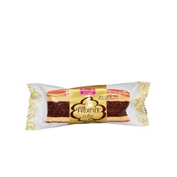 کیک دولایه کاکائویی فندقی آلبینا شیرین عسل 40 گرمی