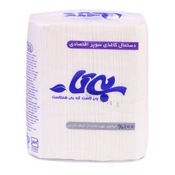 دستمال کاغذی اقتصادی بی تا مدل Super Economic بسته 300 برگ
