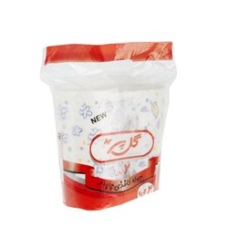 دستمال حوله ای 4 لایه گلپر بسته 2 عددی