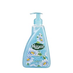 مایع دستشویی آبی صدفی حیات 450 گرمی