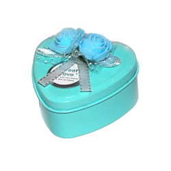جعبه هدیه فلزی طرح قلب کد 03