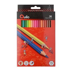 مداد رنگی مقوایی کویلو کد 634005 بسته 36 عددی