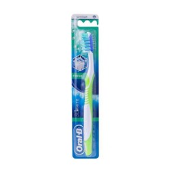مسواک دارای زبان پاک کن اورال بی مدل 3D white Fresh