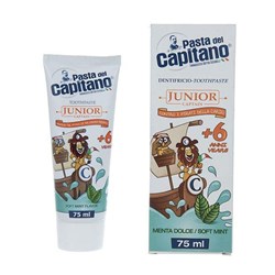 خمیر دندان نوجوان پاستا دل کاپیتانو مدل Junior تیوپ 75 گرمی