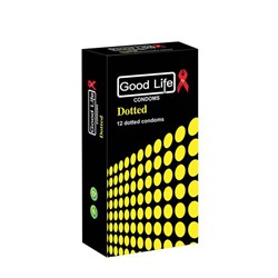 کاندوم گودلایف مدل خار نقطه ای dotted بسته 12 عددی