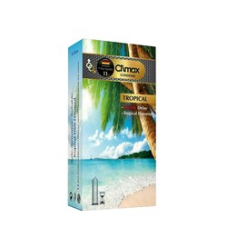 کاندوم کلایمکس مدل Tropical 11بسته 12 عددی