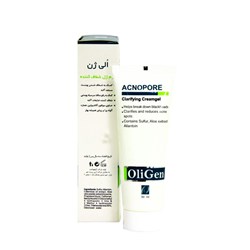 کرم شفاف کننده اُلی ژن مدل آکنوپور 50 میلی لیتری