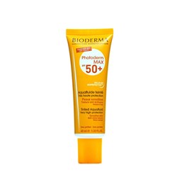 کرم ضد آفتاب SPF50 بایودرما مدل فتودرم مکس آکوا فلوئید 40 میلی لیتری