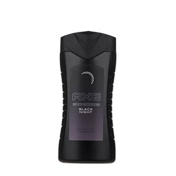 شامپو سر و بدن آکس مدل Black Night حجم 250 میلی لیتری