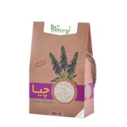 دانه چیا سفید زیستفا 250 گرمی