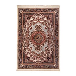 گبه ماشینی دنیای فرش کد 545K زمینه کرم