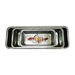 قالب کیک گالوانیزه طرح مستطیل موج کد 9114