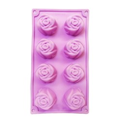 قالب کیک و ژله سیلیکونی طرح Rose کد 2123