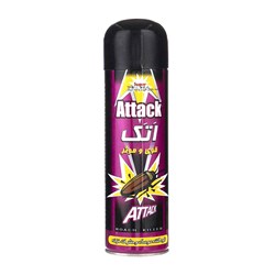 اسپری سوسک کش سوپر اتک 400 میلی لیتری