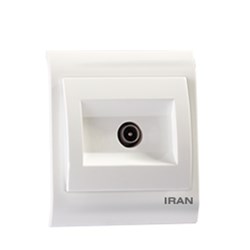 فیش بلندگو ایران الکتریک مدل 2009 سفید